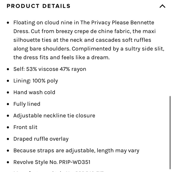 Privacy Please Bennette Maxi in Night Sky Dot - Picture 4 of 5